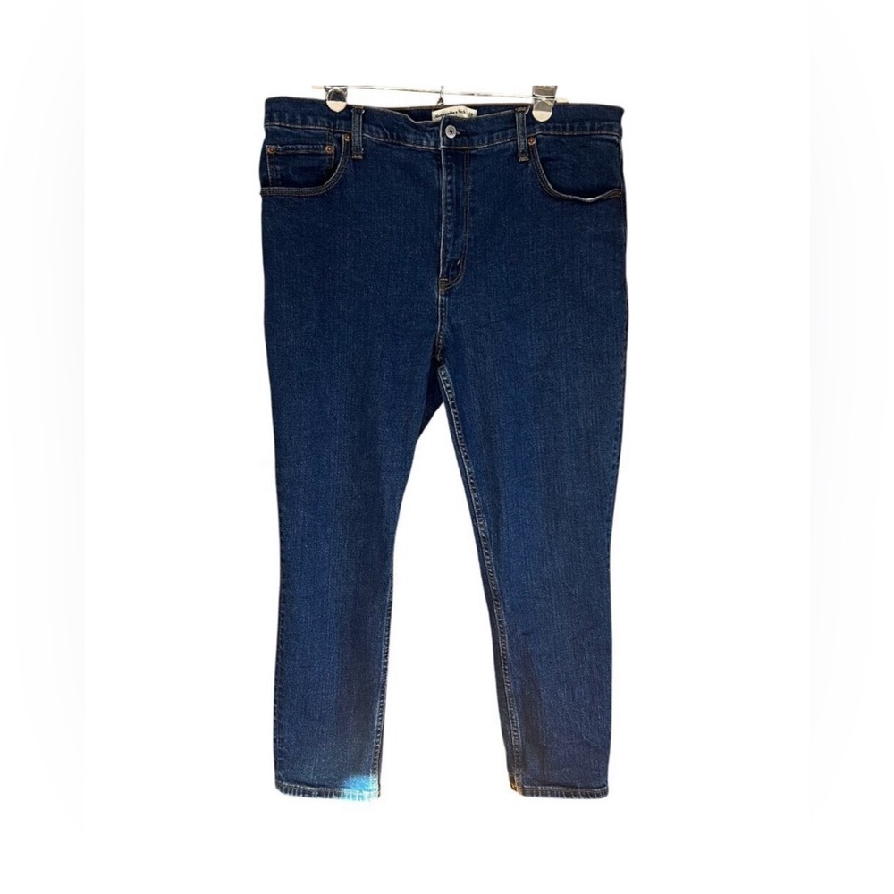 Abercrombie & Fitch The Skinny High Rise Jeans - Size 16/33 Short